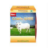 100% Natural Cow'S Ghee By Patanjali | High In Vitamins A, D & Healthy Desi Ghee Good For Parathe | (500ml) 16.9 Ounce | Box Pack