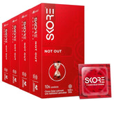 Skore Notout Climax Delay Condoms - 10 Count, 4 Piece