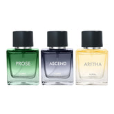 Ajmal Aretha + Ascend 50ml & Prose 50ml 1.6 Fl.oz. | For Unisex Perfume 150 Ml For Men & Women