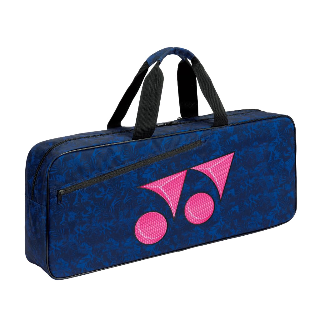 Yonex Badminton Kitbag PC1- 3D - Q014-22431 WT - SR, Colour - Navy Pink, Material - Polyester, Size - Large Yonex Badminton Kitbag PC1- 3D - Q014-22431 WT - SR, Colour - Navy Pink, Material - Polyester, Size - Large