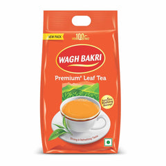 Wagh Bakri Premium Leaf Tea Pack - 1 Kg, 35.2 Ounce | Rich Color, Strong & Refreshing Taste, Awesome Aroma Chai Patti