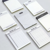 Self-Adhesive Transparent Sticky Notes & Invisible Sticker Clear Memo Pads - 200 Sheets