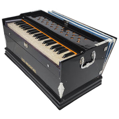 Musical Instrument Harmonium For Student - Total 39 Keys, Two Reeds (Base+ Male), 3.25 Octave, Instant Response Keyboard - Without Stopper