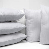 Microfiber Cushion Pillow, Durable Sofa Pillow For Home DƩcor, White - 24 X 24 Inch | Sofa Cushions, Furniture Pillow, Lightweight, Easy To Maintain, Soft Cushion Filler - Set Of 5