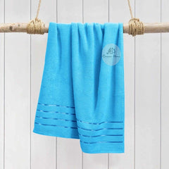Roman Home Cotton Soft Bath Towel 500 Gsm (Sky Blue)