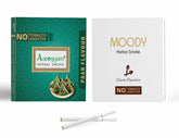Aarogyam Herbals Pack Of 2 Flavours 100% Tobacco & Nicotine Free Cigarette For Relieve Stress & Mood Enhance Product, Paan - Moody Clove