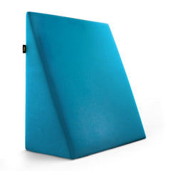 Wedge Plus Cushion For Sleeping, Memory Foam Pillow, Teal Blue | Acid Reflux Relief, High Resilience Foam, Orthopedic Wedge Cushion Pillow For Leg Elevator, Breathable, Sitting - Pack Of 1
