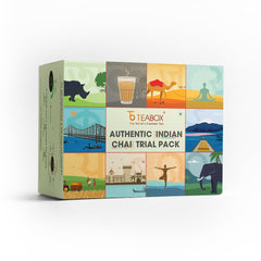 Teabox Premium Authentic Indian Spiced Chai Tea Trial Pack - 20 Exotic Varieties Of Chai X 30gm, 1.05 Ounce Each | Crafted In Small Batches, Perfect Tea Gift - No Artificial Flavors