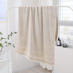 Spread Spain Cotton Small Hand Towel 200 Gsm | Ultra Soft Super Absorbent & Antibacterial Bath Towel (Light Brown)