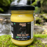 Natural Himalayan Organic Badri Cow Ghee By Orang Utan | Naturally Bilona Method Healthy Cow Ghee Good For Heart Health | (120ml) 4.0 Ounce | Jar Pack