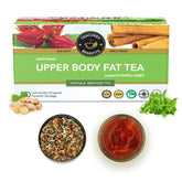 Teacurry Plant Based Upper Body Fat Tea - 30 Pyramid Tea Bags | Triphala Bibhitaki Tea Supports Healthy Weight - Helps Lower The Weight Around Chest, Shoulders, Neck & Arms