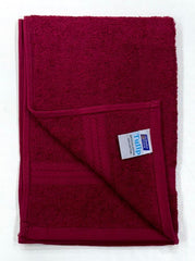 Bombay Dyeing Tulip Hand Towels 1200 Gsm (Mahroon) - Set Of 6