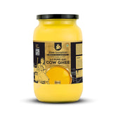 100% Natural A2 Gir Cow Desi Ghee By Shree Aanantam | Bilona Method Curd-Churned Pure A2 Desi Ghee For Protact Eyesight | (1 Litre) 33.8 Ounce | Jar Pack
