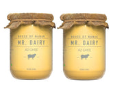 Organic Natural A2 Milk Sahiwal Cow Ghee By Mr. Dairy | Rich In Vitamin A & Healthy Nutrients Desi Ghee Perfect For Taste | 1 Litre (500ml * 2) 33.8 Ounce | Jar Pack