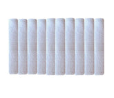Akin Premium Cotton Bath Towels 4500 Gsm (Pack Of 10) - White