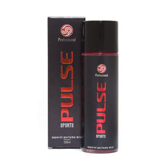 JD International Pulse Sports Unisex Perfume Mist - 200ml, 6.7 Fl.oz. | Long-lasting Fragrance For Active Individuals | Invigorate Your Sense | Valentine's Day Gift
