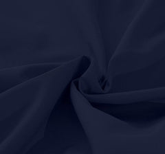100% Microfiber Double Bedsheet With 2 Pillow Cover - 90 X 100 Inches, Navy Blue | Luxury & Durability | Lightweight Fabric Suitable For Warmer Seasons & Less Chilly Nights