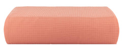 Casa Copenhagen Egyptian Cotton Waffle 1 Pcs Large Bath Towel 500 Gsm (Malibu Peach)