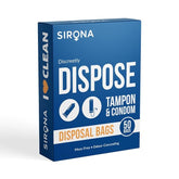 Sirona Tampons And Condoms Disposal Bags - 50 Bags
