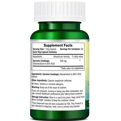 Morpheme Remedies Garcinia Cambogia For Weight Management, Aids In Healthy & Faster Weight Managemen | 60 Veg Capsules 100gm 0.2lbs
