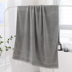 Spread Spain Cotton Large Bath Towel 550 Gsm | Ultra Soft Super Absorbent & Antibacterial Bath Towel (Grey)