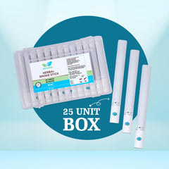 Herbals Mint Flavour Cigarette Herbal Smoke Sticks - 2 Packet 50 Sticks - Tobacco And Nicotine Free