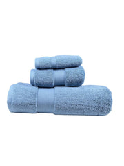Senses By Riba Cotton Towel Bath, Hand & Wash 930 Gsm | Super Soft, Absorbent, Lightweight, Antimicrobial, Low Linting | Pack Of 3 (Teal)