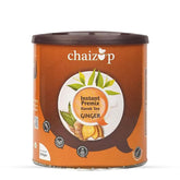 Chaizup Premium 1 Min Instant Ginger Tea Premix - 500gm Can, 17.6 Ounce | Just Add Hot Water - Assam Adrak Chai Powder | Low Caffeine, No Added Color - Home Like Tea