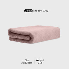 Housse Premium Microfiber Face Towel 600 Gsm | Korean Beauty Ultra Absorbent, Odour-Free, Quick Dry Face Towel (Pack Of 4) - Lilac Purple