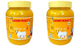 100% Pure Desi Cow Ghee By Lakshmi Product'S | Organic Homemade Bilona Method Grass Fed Desi Cow Ghee Good For Parathe | 2 Litre (1 Litr * 2) 67.6 Ounce | Jar Pack
