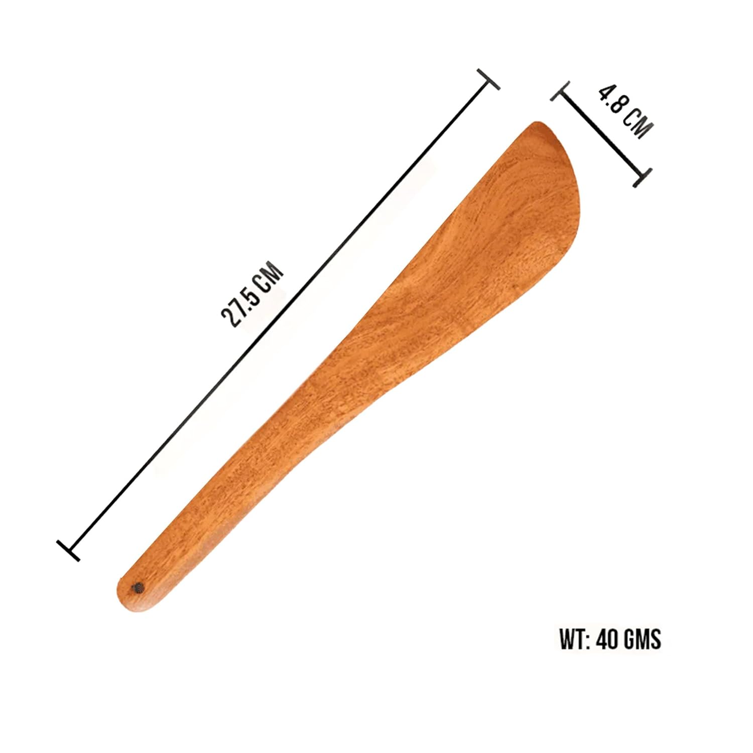 Brown Neem Wooden Flip, Spatula, Ladle For Cooking Dosa, Roti, Chapati | Kitchen Tools - No Harmful Polish, Handmade | Cookware - Set Of 4 Brown Neem Wooden Flip, Spatula, Ladle For Cooking Dosa, Roti, Chapati | Kitchen Tools - No Harmful Polish, Handmade | Cookware - Set Of 4