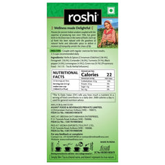 Roshi Lemongrass Cinnamon Simply Slim Green Tea + Ginger Hibiscus Digestive Delight Tea Combo - Pack Of 2 X 25 Tea Bags | 100% Natural Ingredients - Enhances Metabolism & Fitness