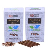 Herbal Cigarettes For Smoking | Clove Flavoured King Size Herbal Smoke Sticks Pack Of 20 | Tobacco & Cigarette Alternatives - Quit Smoking Products - Tobacco Free & Nicotine Free
