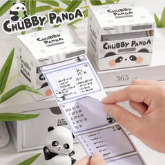 256 Pc Peel Off Sticky Notes - Self Adhesive Easy Tear Kawaii Stick Notes For Study | Panda