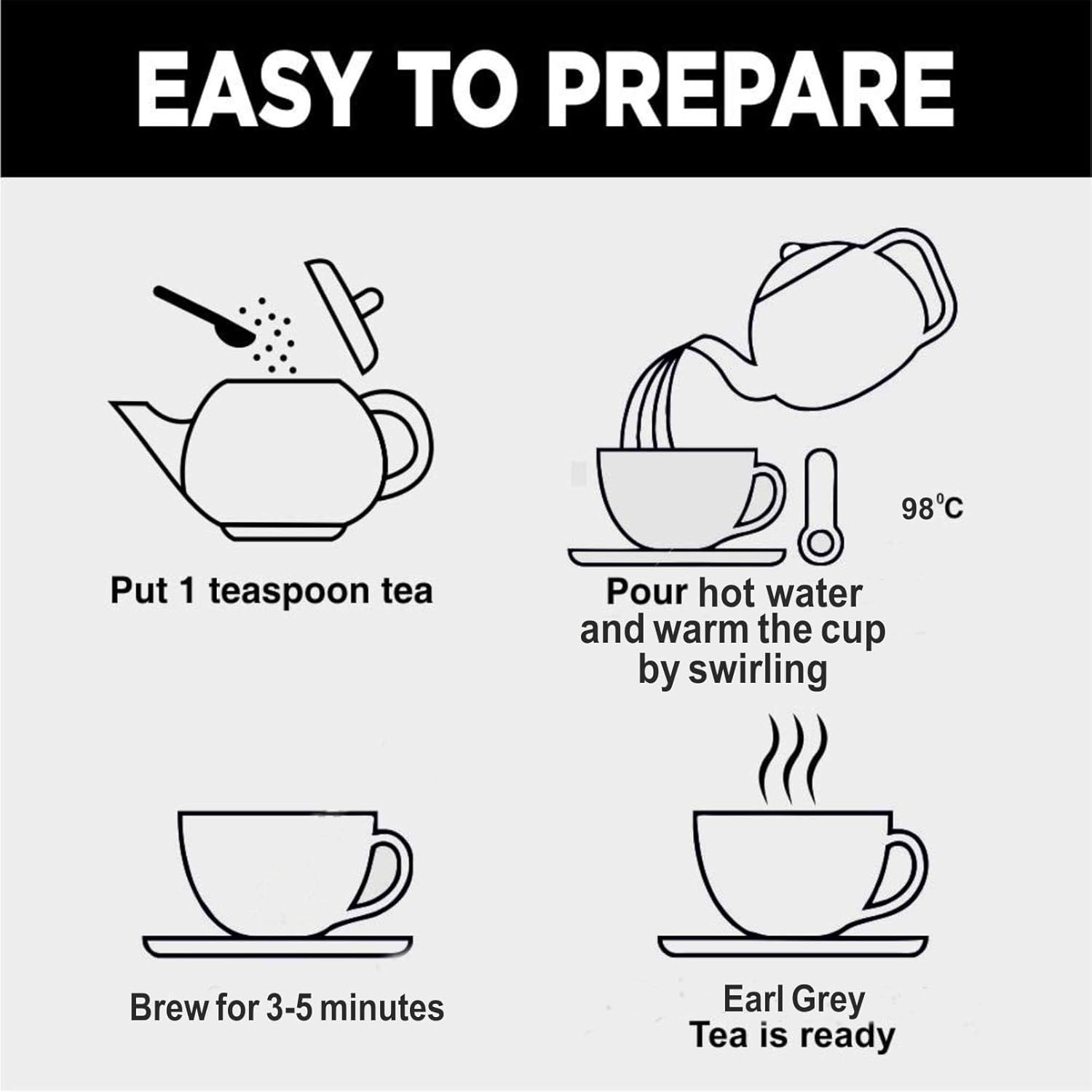 Golden Tips Earl Grey Black Tea - 100gm Tin, 3.5 Ounce, 50 Cups | Blended With Pure Oil Of Bergamot - Brew Hot Or Iced Tea | Low Caffeine Loose Leaf Tea Golden Tips Earl Grey Black Tea - 100gm Tin, 3.5 Ounce, 50 Cups | Blended With Pure Oil Of Bergamot - Brew Hot Or Iced Tea | Low Caffeine Loose Leaf Tea
