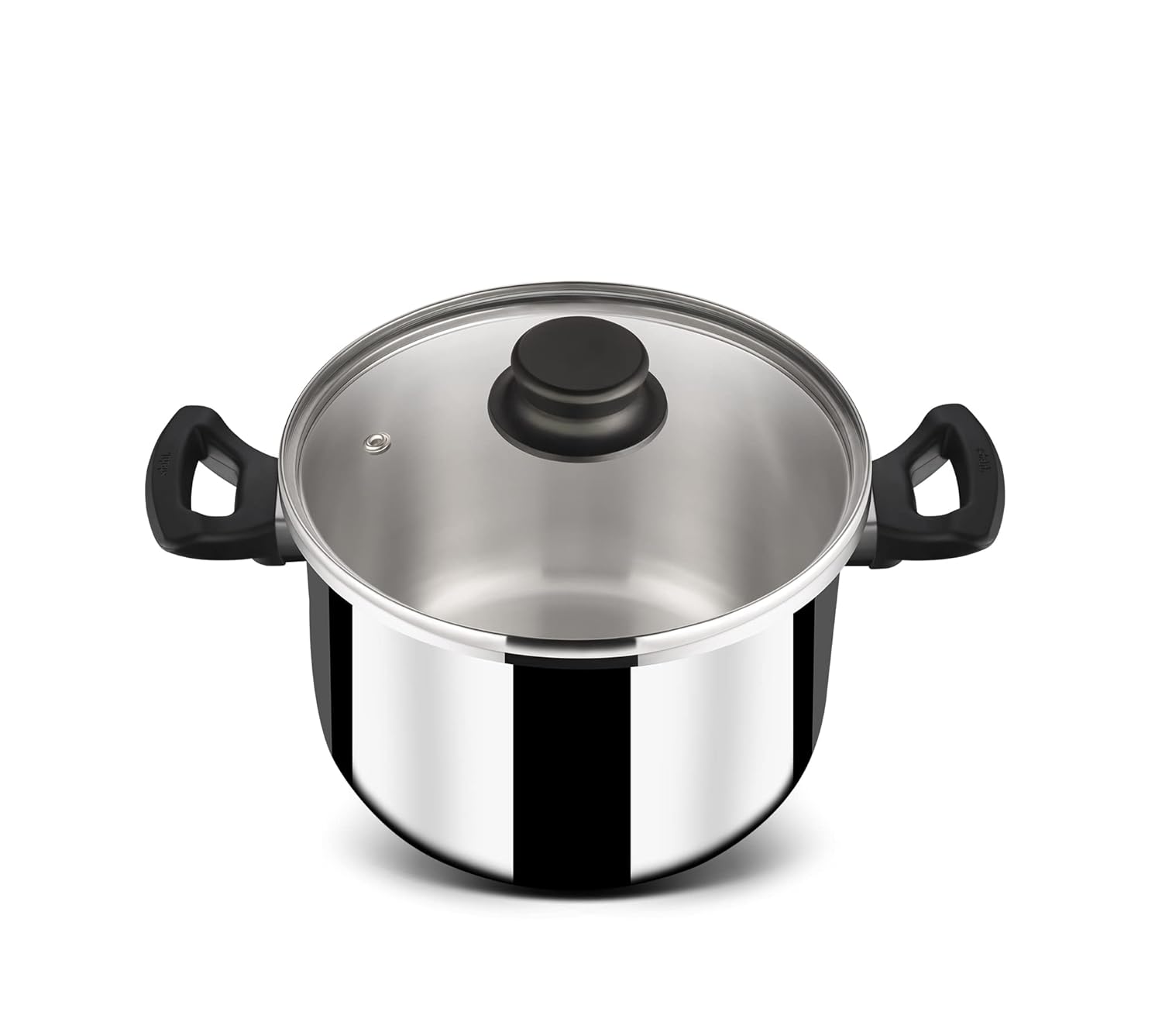 Versatile Triply Stainless Steel Pressure Cooker | Induction Based Cooker, Outer Lid Pressure Cooker, 5 Liters Versatile Triply Stainless Steel Pressure Cooker | Induction Based Cooker, Outer Lid Pressure Cooker, 5 Liters