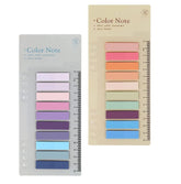 Transparent Sticky Notes, Sticky Tabs For Indexing Books, Documents, Multicolor - Pack Of 2