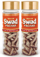 Panjon Swad Khatta Meetha Aam 260gm, (130gm *2) | Digestive Mouth Freshener