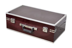 Musical Instrument Harmonium With Cover - 9 Stopper, 42 Keys, Churidar 7 Bellow, 2 Reeds (Bass+ Male), 3 1/2 Octave | Handmade Instrument