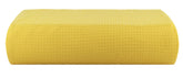 Casa Copenhagen Egyptian Cotton Waffle Large Size Bath Towel 500 Gsm (Butter Yellow)