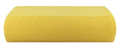 Casa Copenhagen Egyptian Cotton Waffle 1 Pcs Large Bath Towel 500 Gsm (Butter Yellow)