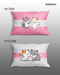 Kids Pillow Cushion With Super Soft Fabric Pillow - 12 X18 Inches | Animal & Cartoon Prints, Soft Pillow, Dual Sided Design | Multi-Purpose, Durable & Easy Care, Made In India - Design 4