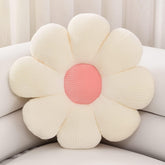 Flower Floor Pillow, Flower Shape Cushion, Cute Seating Pad Sunflower Chair Cushion, White | Oversized Throw Pillow For Home Bedroom Decoration, Kids Girls Women Gifts, Soft Flower Pillow