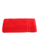 Welspun 100% Cotton Quik Dry Bath Towel 380 Gsm | High Absorbency Super Soft, Fast Drying Bath Towels | Large Size Bath Towel For Men & Women (Red)