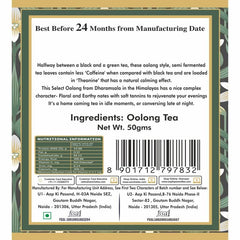 San-Cha High Mountain Oolong Tea - 50gm, 1.7 Ounce | Improves Skin Health, Aids Weight Loss - Low Caffeine Loose Leaves Himalayan Tea