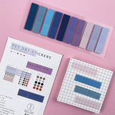 Transparent Sticky Notes - 200 Sheet | Self-Adhesive, Removable, For School, Office, Home