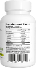 Bioptimizers Hcl Breakthrough - Betaine Hydrochloride Enzymes Supplement - Assists With Protein Breakdown & Absorption - Helps Gas And Heartburn Relief | 90 Veg Capsules, 150gm 0.3lbs