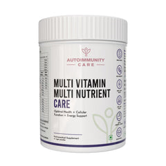 Autoimmunity Care Multivitamin Multi Nutrient Care , Daily Multivitamin With A, D, E, K, B - Complex, C, Multiminerals, Micronutrients For Optimal Health, Cellular Function | 100gm 0.2lbs