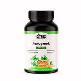 Citrus Nutraceutical Fenugreek Seed Extract Supplement 1000 Mg For Improve Digestion, Regulate Sugar, Increase Lactation & Cardiovascular Support | 60 Capsule, 100gm 0.2lbs