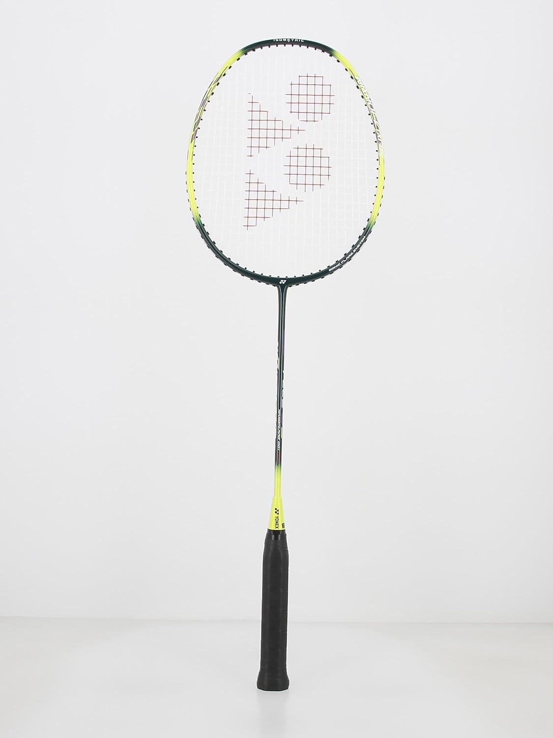 Yonex NANOFLARE 001 Graphite Badminton Racquet, 5u 4g Smash Speed, Colour - Green & yellow   Grip Size - 4 1/4 inches Yonex NANOFLARE 001 Graphite Badminton Racquet, 5u 4g Smash Speed, Colour - Green & yellow   Grip Size - 4 1/4 inches